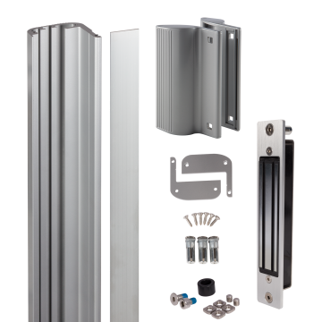 N-LINE-B-MAG-KIT-SILV - Kit avec N-LINE-B-MAG, 2x MAGUNIT et 3006PULL ZILVER.