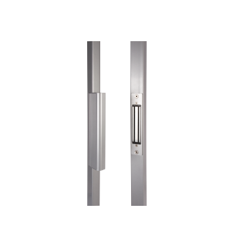 B-MAG-9005 - Ventouse électromagnétique à encastrer pour portails battants 2500N RAL9005.