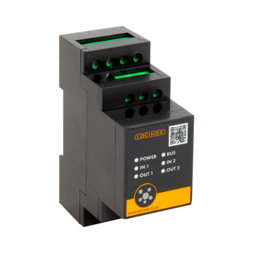 SWITCHSTONE-STD-X-230 - 2-kanaals relaismodule met NO/NC contact.