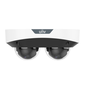 2*4MP LightHunter MultiView vaste IR-koepel netwerkcamera