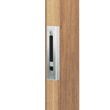 SHKW-ALUM - Gâche pour poteau en bois à combiner avec serrure H-WOOD Non coloré.