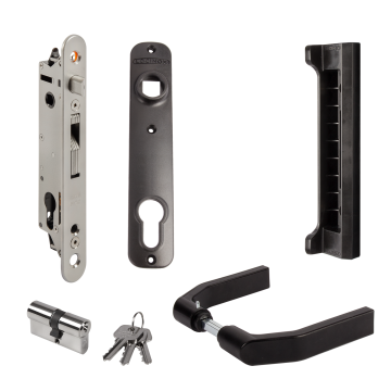 FORTYSET 40P GP - Ser. Enc. et Acc. PORTES EN MÉTAL, PVC OU ALUMINIUM