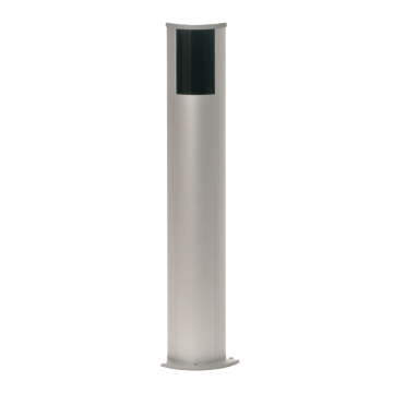 ABLE - Poteau en aluminium pour cellule photoélectrique encastrable, H50 cm.