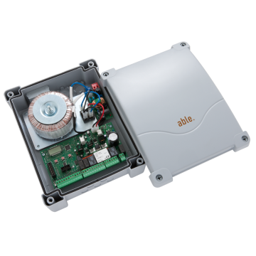 ABLE - Digitale stuurkast voor draai en schuifpoorten 2X24V motoren.