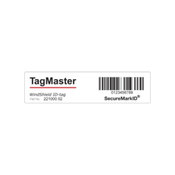 Tag auto-collant parre-brise SecureMarkID