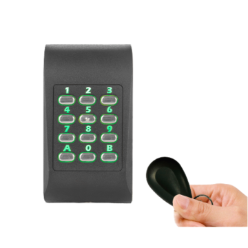MTPAD RS485 klavier en lezer voor webcentrale, EM - ZWART