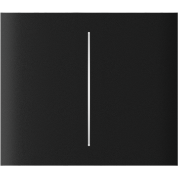 Ajax-Ajax CenterButton (2-gang) black Vertical