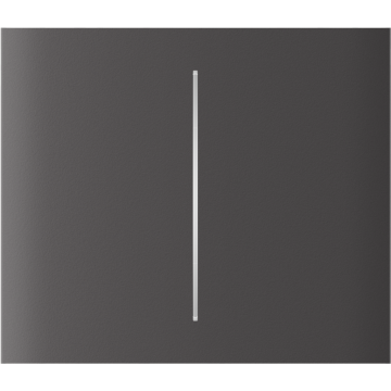 Ajax-Ajax CenterButton (2-gang) grey Vertical