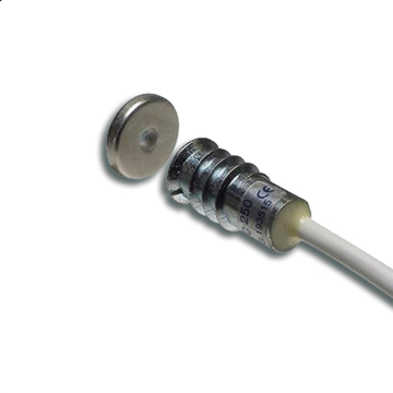 Magneetcontactset met sterke ringmagneet, NC, 2m kabel
