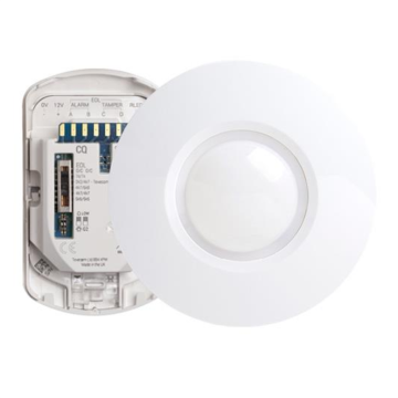 Quad PIR plafond detector, 360°, 9.3m, INCERT