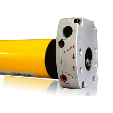 Kit 40Nm buis 60 met ingebouwde ontvanger en manuele noodbediening