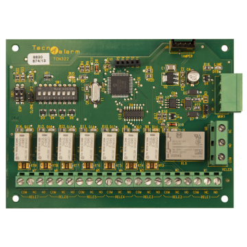 ESP 8RSP, carte relais BUS, 7x 300mA, 1x 4A, sans boitier