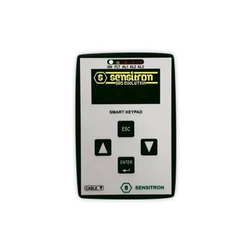 Gasdetector kalibratie toestel  met oled-display en sd-kaartlezer.