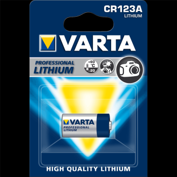 3V Lithium batterij - CR123A