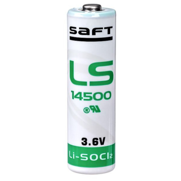2 x Batterij 3,6 V type AA Lith *EOL - Zie BAT213*