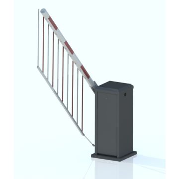  Barrière avec filet suspendu - arbre à gauche