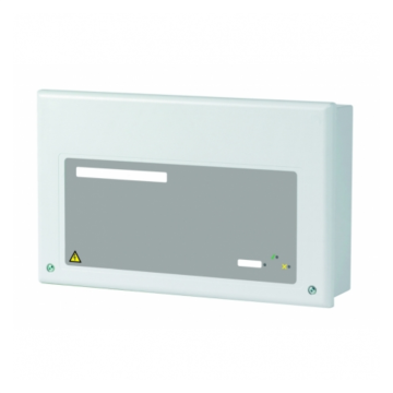 Voeding 12V 2A EN54-4/A2;Plastic kast. Max .12V 7Ah batterij