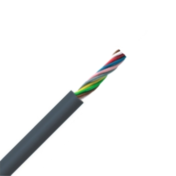 Soepele kabel 4G0,50 kleur DIN - 100m