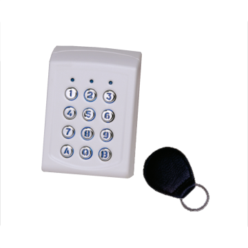 Clavier + lecteur, wiegand, encastré, inox