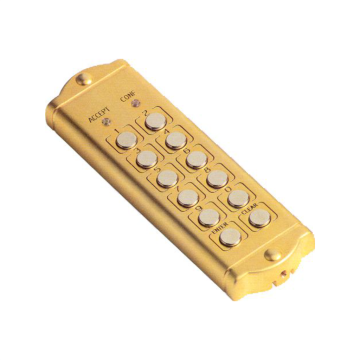 # Clavier Round Gold