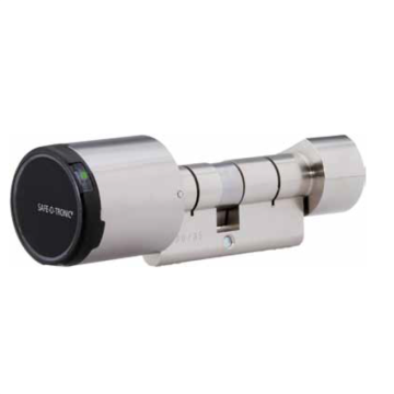Cylindre RFID 30/30,bouton à l'intérieur