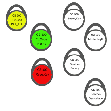 Jeux de badge pour programmer CS300 - NET