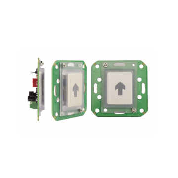 Bouton poussoir DIN, platine, 12-24VDC, relais 2A/24Vdc