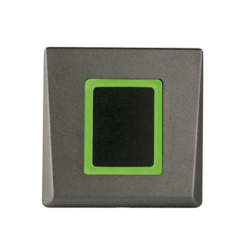 DIN RFID EM ezer, Antraciet, Wiegand uitgang