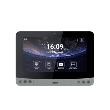 Full IP binnenpost 7" Android zwart