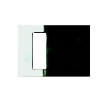 Plaquette serrure VERT