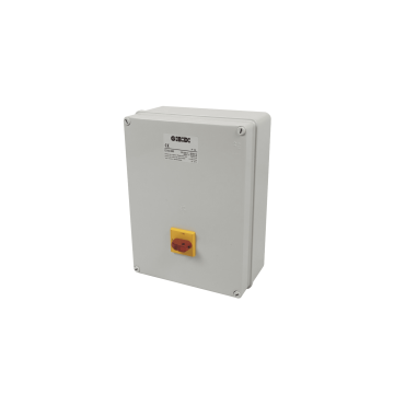 Electronische sturing SC380 voor 1 motor 220Vac monofasig of 400Vac driefasig.