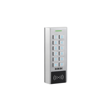 AU02201 - Codeklavier met kaartlezer, 999 codes/sleutels.