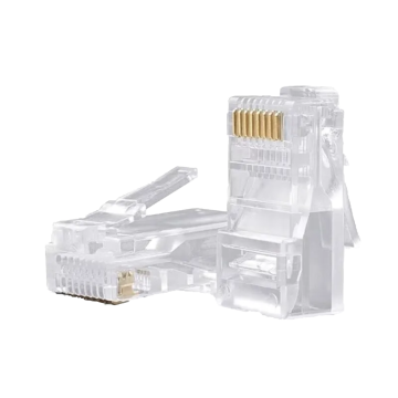 GNT-60301EZ Connecteur RJ45 CAT 6 à trou traversant (100 pièces)