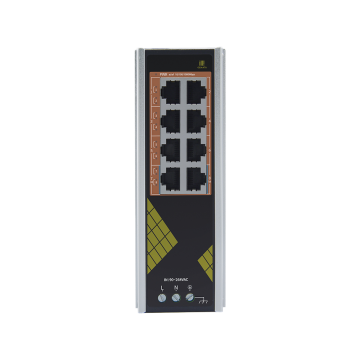 GNT-IG1008GP-AC Commutateur PoE industriel 8 ports Full Gigabit non géré