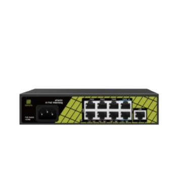 8+2 kanaals / POE Switch