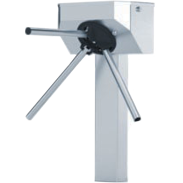 BR2-STI-DA : Draaikruis tourniquet gemotoriseerd. Enkele passage met drop arm systeem.