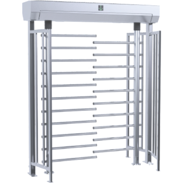 ZA3-BL-2-I MMN : Manshoge gemot. draaitrommel, 2 arms enkele passage booster electromech.