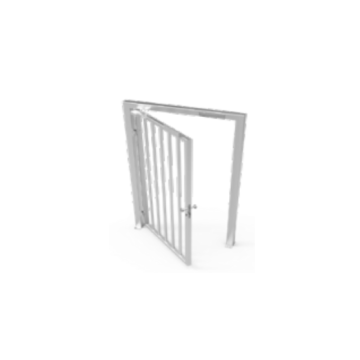 FS-O : Porte d'accès securité galvanisé.
