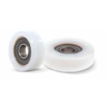  Nylon wiel met lager