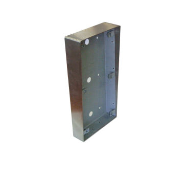 Behuizing intercom Caretaker met 1, 2 en 3 belknoppen (14-0101 tot 14-0104), Opbouw - Afwerking RVS