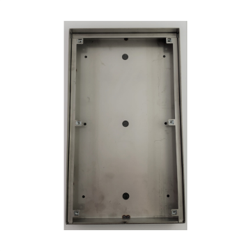 Boîtier en saillie en inox pour DINA de 8 DK + code à 24 DK sans code