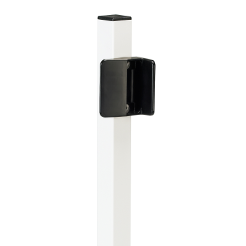 STKQF - Gâche de serrure TWIST40 pour profil caré Non coloré.