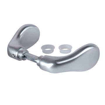 3006C - Poignées doubles en aluminium  anodisé.