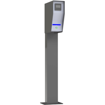Colonne kiosque distributeur ticket, l'extérieur, alimentation et chauffage