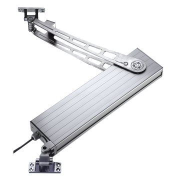 Vouwarm raamopener 500N, 24VDC, 1.4A, synchrone