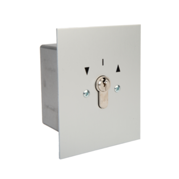 Selecteur a clef enc. 2 x impuls J-EPZ