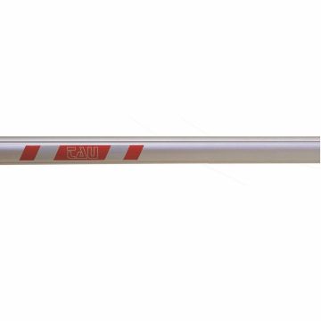 TAU - Bras de barrière télescopique rond, diamètre 75 mm, longueur 3 m.