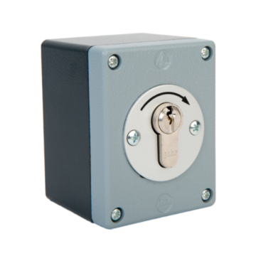 Selecteur a clef apparent 1 fonction, 2 contacts
