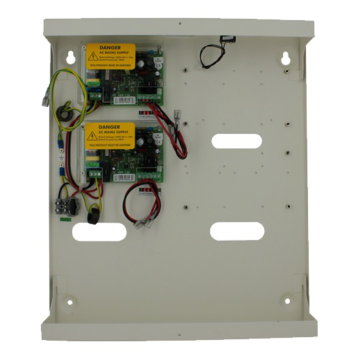 Voeding 2x PS2-E 12V2A, metaal behuizing