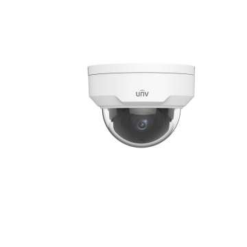 4MP LightHunter vaste IR koepel netwerkcamera